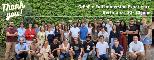 GrEnFIn FULL IMMERSION EXPERIENCE, 20 – 23 JUNE 2022 BERTINORO (ITALY)