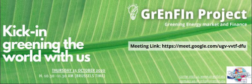 Kick in greening the world with us